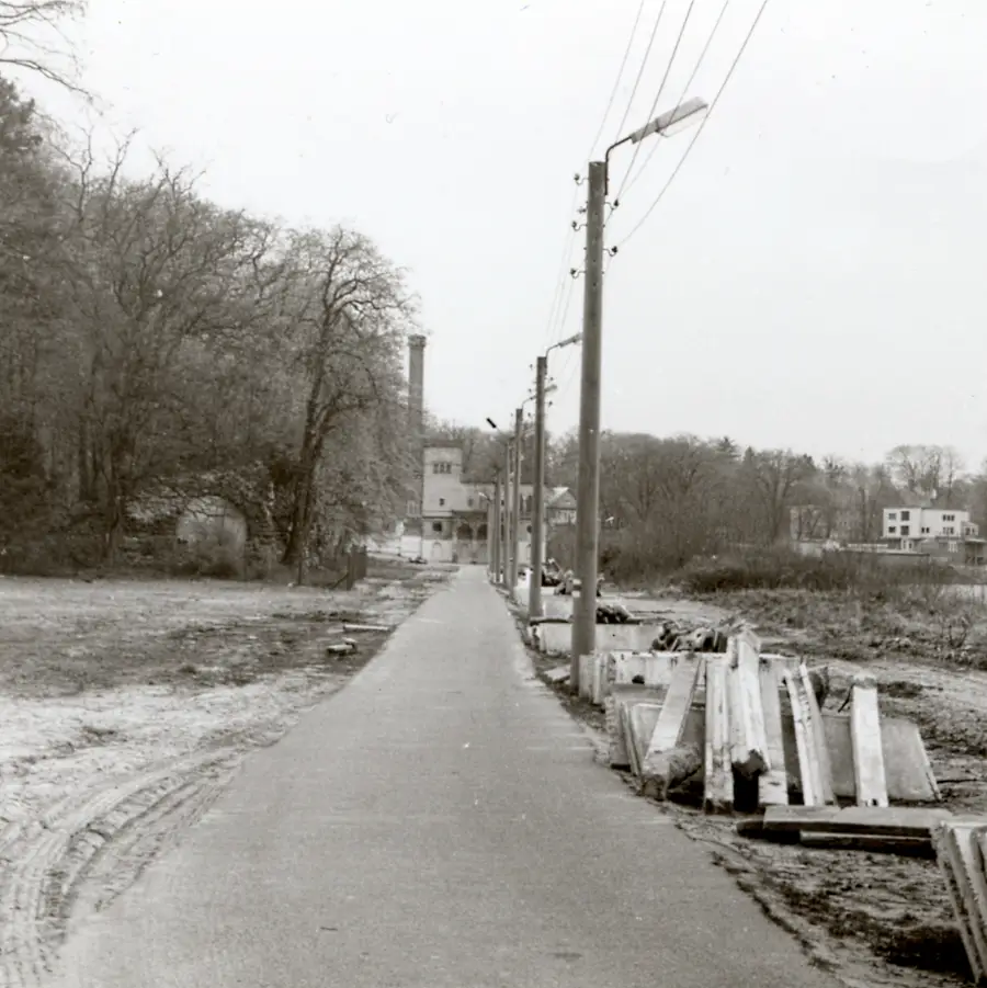 Muschelgrotte Potsdam - Zustand Aussen und Umfeld 1990